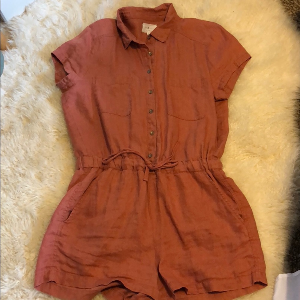 Lou and grey linen jumpsuit